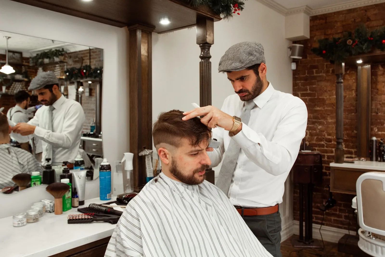 Gentlemen’s haircut at Joseph’s Barbershop
